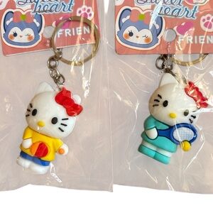 Hello Kitty Key Rings Assorted Colors